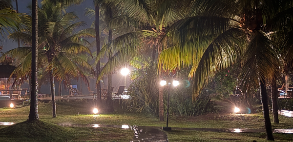 A chuva cai secretamente